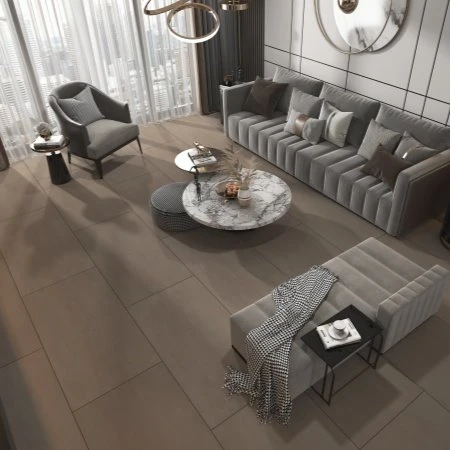 Dark Brown Porcelain Floor Tile